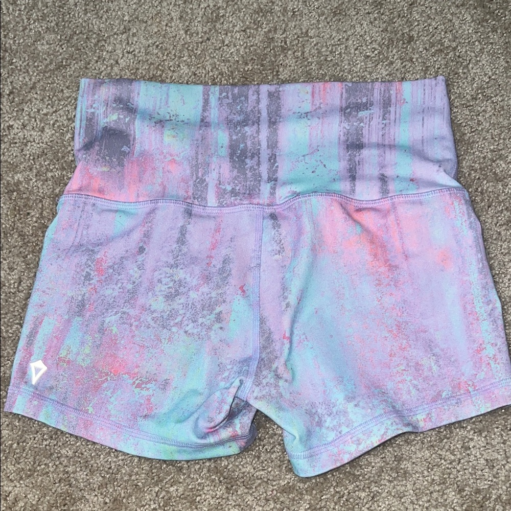 Ivivva Pastel Tie-Dye Athletic Shorts